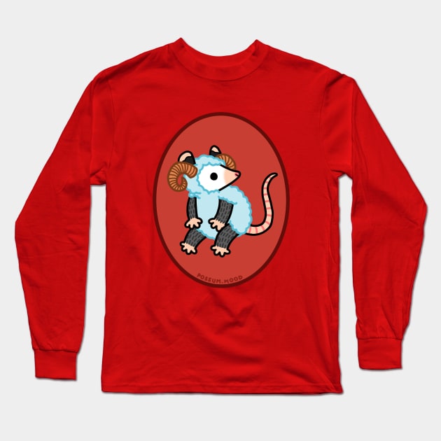 Aries Long Sleeve T-Shirt by Possum Mood